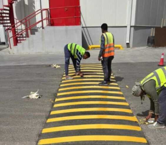 مقاول اسفلت بجدة 2 صيانة الطرق الاسفلتية بجدة ووضع المطبات